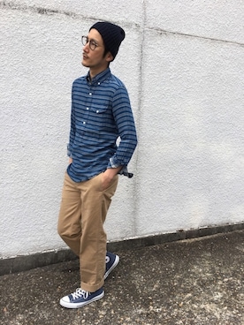  $hinih$さん（メンズ・173cm）の秋コーディネート