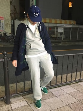  $hinih$さん（メンズ・173cm）の冬コーディネート