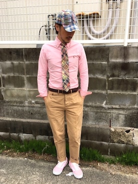 $hinih$さん(メンズ・173cm)の春コーディネート