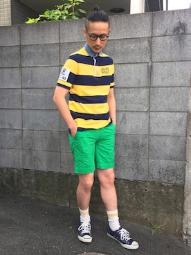  $hinih$さん（メンズ・173cm）の夏コーディネート