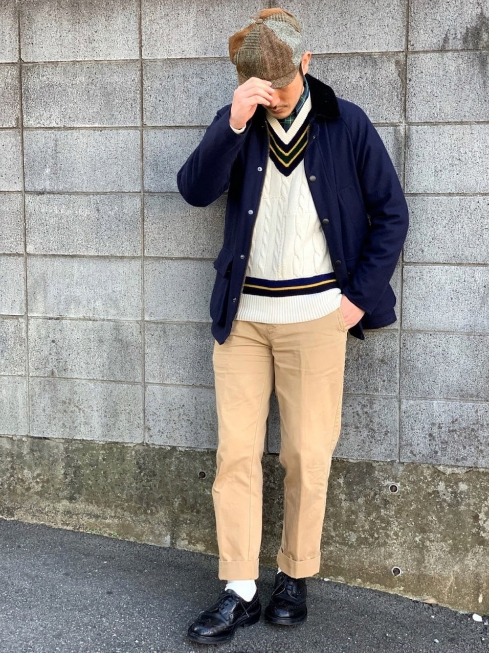 Barbour（バブアー）の「Barbour / 別注 BEDALE SL PIACENZA ウール