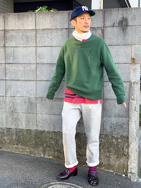  $hinih$さん（メンズ・173cm）の冬コーディネート