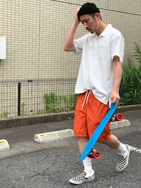  $hinih$さん（メンズ・173cm）の夏コーディネート