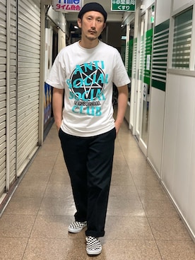  $hinih$さん（メンズ・173cm）の夏コーディネート