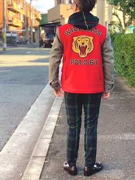 「ブラックウォッチ」｜ $hinih$さん（メンズ・173cm）の冬コーディネート