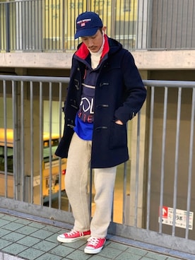  $hinih$さん（メンズ・173cm）の冬コーディネート