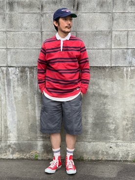  $hinih$さん（メンズ・173cm）の春コーディネート