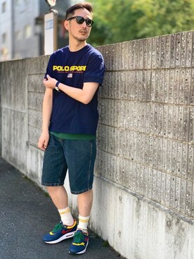  $hinih$さん（メンズ・173cm）の夏コーディネート