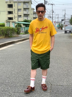  $hinih$さん（メンズ・173cm）の夏コーディネート