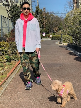  $hinih$さん（メンズ・173cm）の冬コーディネート