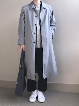 「スティーブンアラン」｜「アイテム（セットアップ）」を使った、shikaさん（メンズ・176cm）の春コーディネート