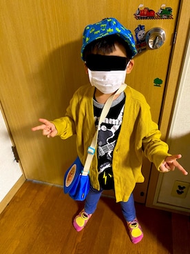 「BIT'Z（ビッツ）のアイテム」を使った、ようさん（キッズ・90cm）の秋コーディネート