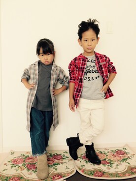 kairiさん（キッズ・110cm）の秋コーディネート