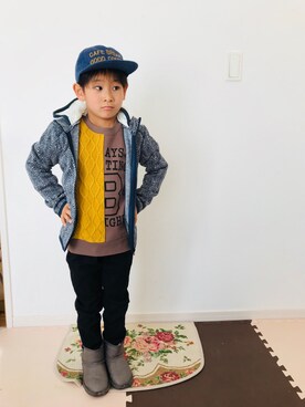 kairiさん（キッズ・110cm）の冬コーディネート