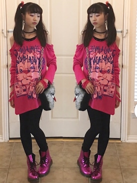 「BUBBLES（バブルス）のアイテム（アクセサリー）」を使った、rinnosukeさん（レディース・160cm）の夏コーディネート