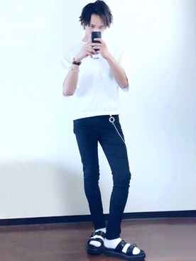 まおさん（メンズ・178cm）の夏コーディネート