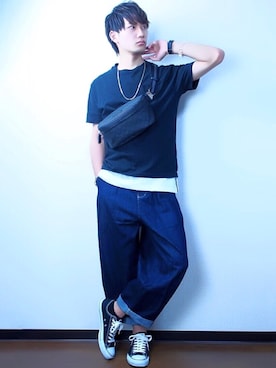 まおさん（メンズ・178cm）の夏コーディネート