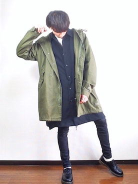 「オシャレパッソ」｜まおさん（メンズ・180cm）の秋コーディネート