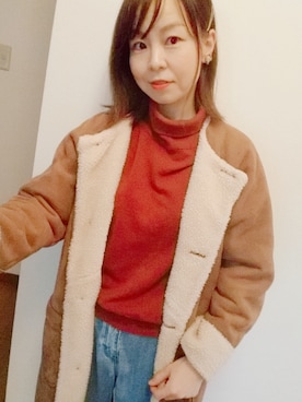 ちぃ。 さん（レディース・156cm）の冬コーディネート