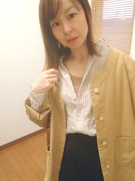 「SEVENDAYS=SUNDAY（セブンデイズサンデイ）のアイテム（オールインワン・サロペット）」を使った、ちぃ。 さん（レディース・156cm）の春コーディネート