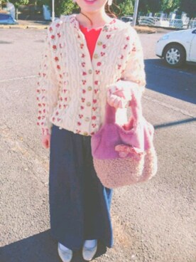 えりさん（レディース・156cm）の冬コーディネート