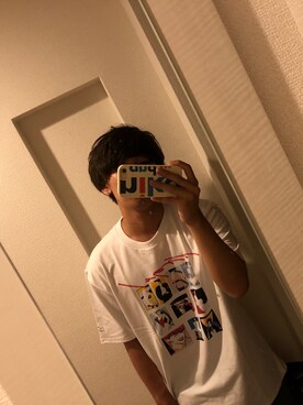 「STARTER BLACK LABEL（スターターブラックレーベル）のアイテム（Tシャツ/カットソー）」を使った、Taさん（メンズ・172cm）の夏コーディネート