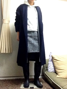 「ながぐつ」｜kanamikiさん（レディース・165cm）の冬コーディネート