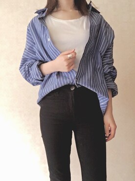 naoさん(レディース・160cm)の春コーディネート