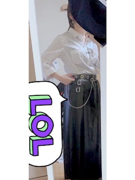 「ALGONQUINS（アルゴンキン）のアイテム（アクセサリー）」を使った、パンケーキおいしいさん（レディース・160cm）の秋コーディネート