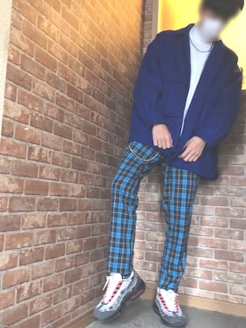 「アイテム（ブルゾン）」を使った、kiraさん（メンズ・175cm・10代）の冬コーディネート
