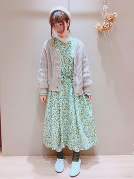 moe_sm2さん（レディース・156cm）の冬コーディネート