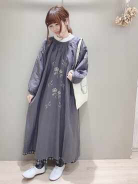 moe_sm2さん(レディース・156cm)の冬コーディネート