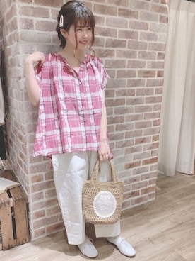 moe_sm2さん（レディース・156cm）の春コーディネート