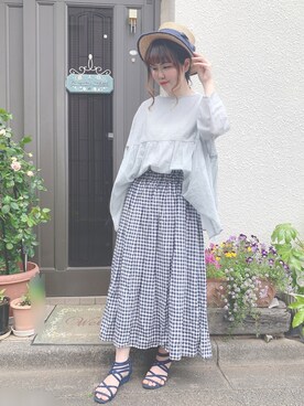 moe_sm2さん（レディース・156cm）の春コーディネート