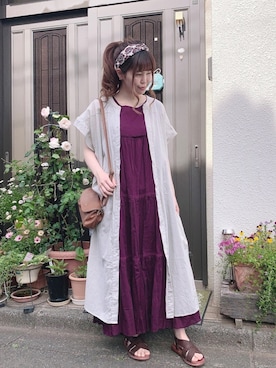 moe_sm2さん（レディース・156cm）の春コーディネート