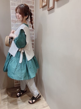 moe_sm2さん（レディース・156cm）の春コーディネート