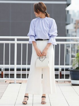 Pierrotスタッフ★大人に似合う高コスパ服をお届けさん(レディース・163cm)の春コーディネート