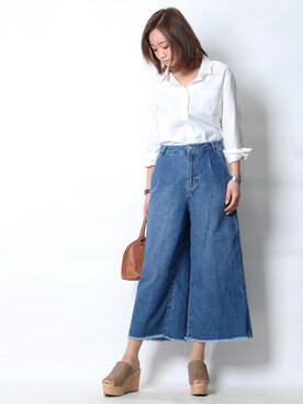 Pierrotスタッフ★大人に似合う高コスパ服をお届けさん（レディース・163cm）の春コーディネート