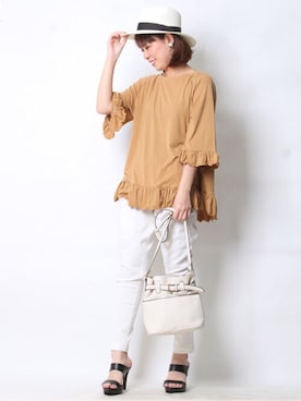 Pierrotスタッフ★大人に似合う高コスパ服をお届けさん(レディース・159cm)の春コーディネート