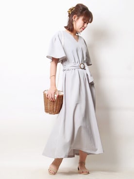 Pierrotスタッフ★大人に似合う高コスパ服をお届けさん(レディース・159cm)の春コーディネート