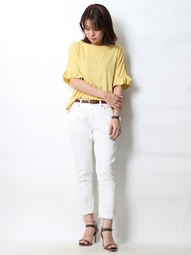 Pierrotスタッフ★大人に似合う高コスパ服をお届けさん（レディース・159cm）の夏コーディネート