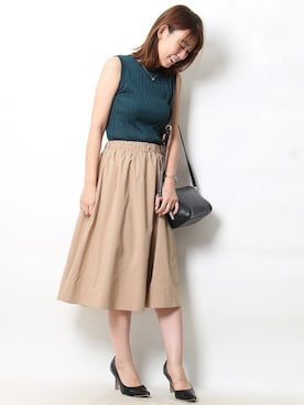 Pierrotスタッフ★大人に似合う高コスパ服をお届けさん（レディース・159cm）の夏コーディネート