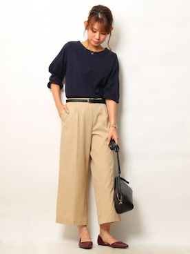 Pierrotスタッフ★大人に似合う高コスパ服をお届けさん（レディース・159cm）の夏コーディネート