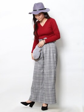 Pierrotスタッフ★大人に似合う高コスパ服をお届けさん(レディース・162cm)の秋コーディネート