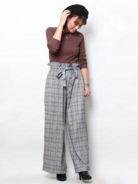 Pierrotスタッフ★大人に似合う高コスパ服をお届けさん(レディース・159cm)の秋コーディネート