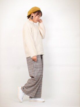 Pierrotスタッフ★大人に似合う高コスパ服をお届けさん(レディース・160cm)の秋コーディネート