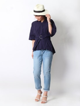 Pierrotスタッフ★大人に似合う高コスパ服をお届けさん（レディース・162cm）の春コーディネート