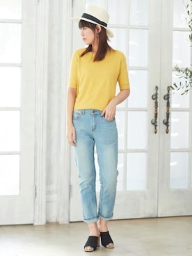 Pierrotスタッフ★大人に似合う高コスパ服をお届けさん（レディース・159cm）の春コーディネート