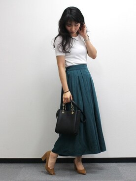 「2018ss」｜Pierrotスタッフ★大人に似合う高コスパ服をお届けさん（レディース・162cm）の夏コーディネート