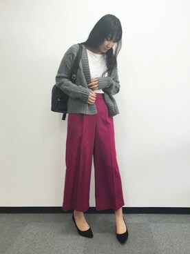 Pierrotスタッフ★大人に似合う高コスパ服をお届けさん(レディース・162cm)の秋コーディネート